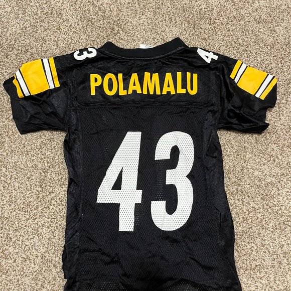 Kids size 8 Troy Polamalu Steelers jersey - Picture 3 of 3